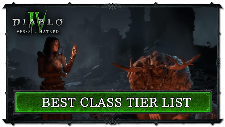 Diablo 4 Best Class Tier List