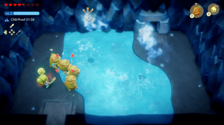 Defeat the Ice Keese