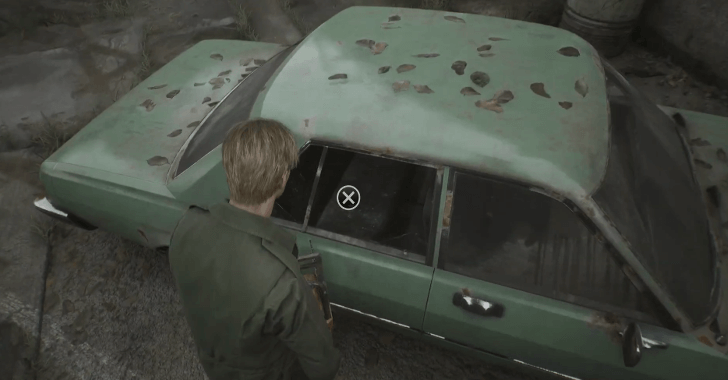 Inside a Green Car in Nathan Avenue