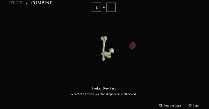 Combine Broken Key Parts