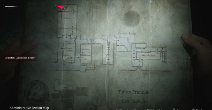 Unfinished Report map loc