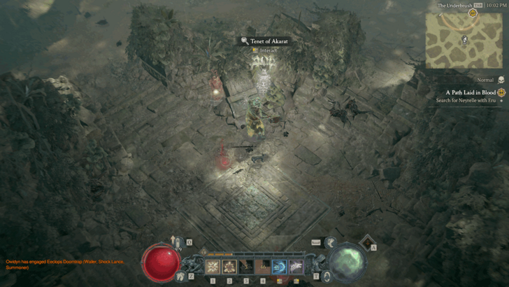 Diablo 4 Tenet of Akarat