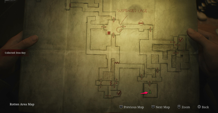 Iron Key map loc