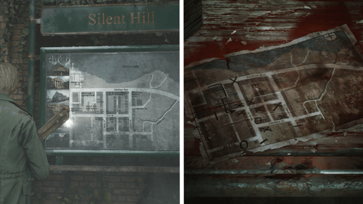 OG Silent Hill 2 Map Reference