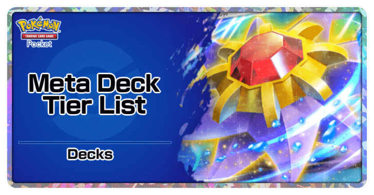 Best Meta Deck Tier List | Pokemon TCG Pocket (PTCGP)｜Game8