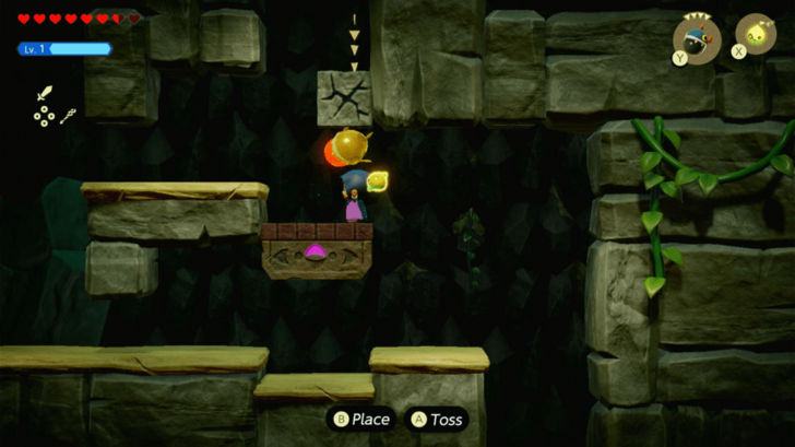 Pick Up a Bombfish While on the Elevator Platform