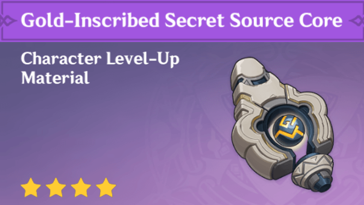 Gold-Inscribed Secret Source Core and How to Get | Genshin Impact 