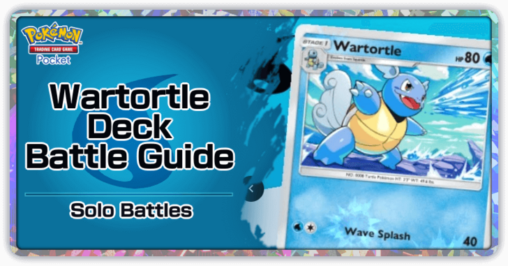 Pokemon TGC Pocket - Wartortle Deck (Genetic Apex) Deck Build and How to Play