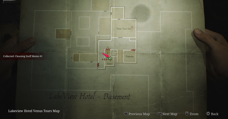 Cleaning Staff Memo #1 map loc