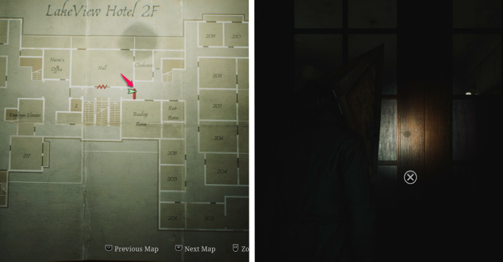 Silent Hill 2 Remake Sunrise Wing Key Use