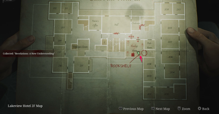 "Revelations: A New Understanding" map loc