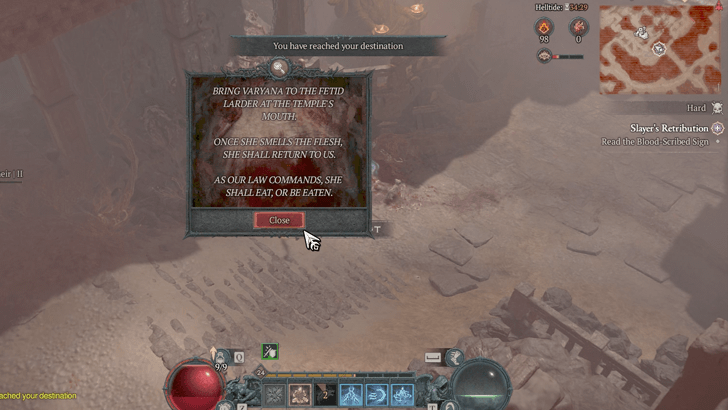 Read the Blood-Scribed Sign