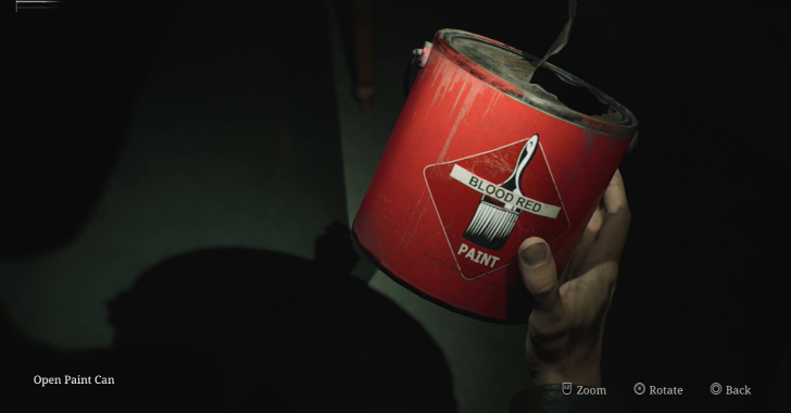 Silent Hill 2 Remake Paint Can Use