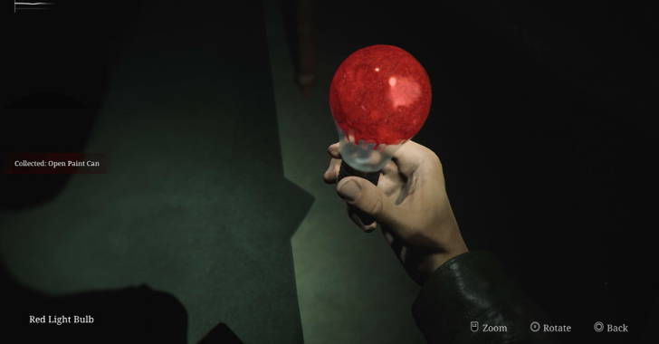 Open Paint Can and Lightbulb Use