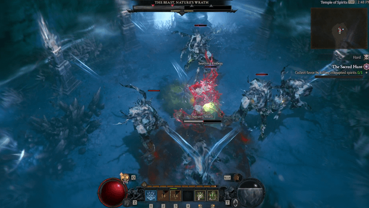 Defeat Corrupted Spirits