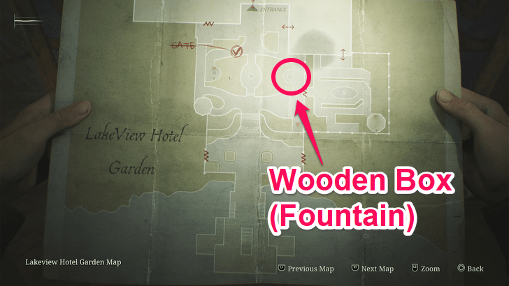 Glimpse of the Past - Wooden Box (Fountain)
