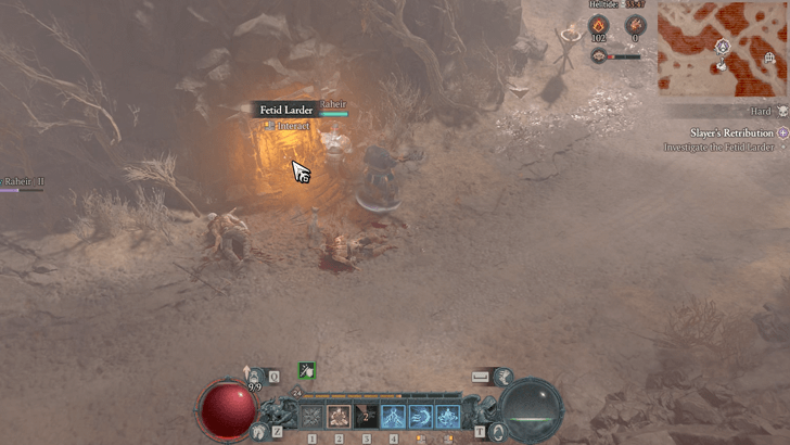 Enter the Fetid Larder