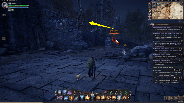 From Waypoint, Turn Left