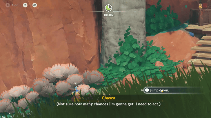 Genshin Impact - The Flickering Light Splits in Twain - 4 Quick Time Event 2