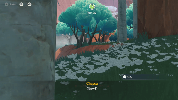 Genshin Impact - The Flickering Light Splits in Twain - 4 Quick Time Event 1