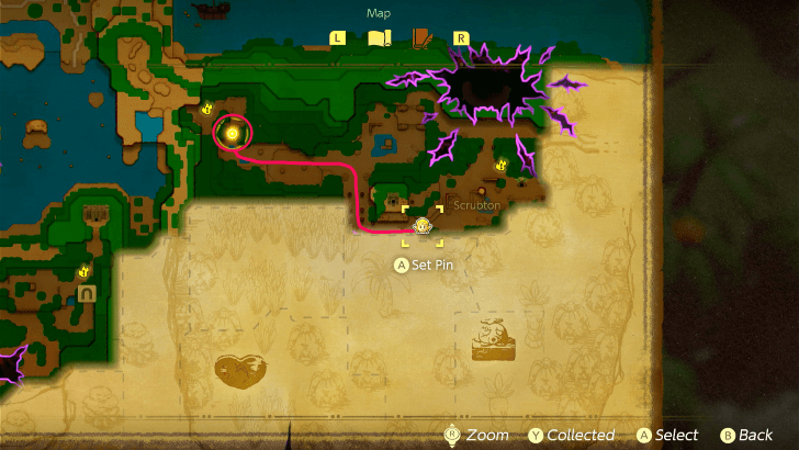 A Rift in the Faron Wetlands Step 1 Map