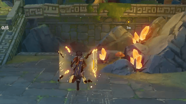 Genshin - Assisting Crystals