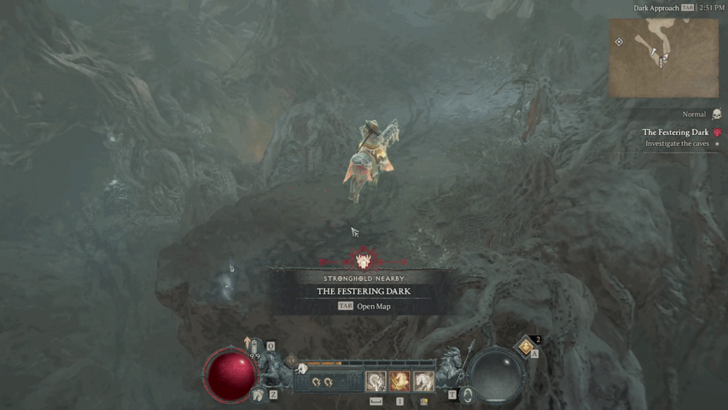 Diablo 4 - The Festering Dark Nahantu The Festering Dark Map