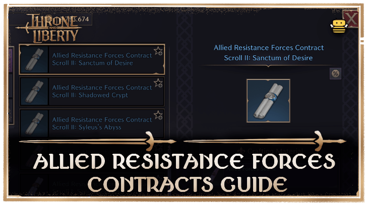 Allied Resistance Forces Contracts Guide