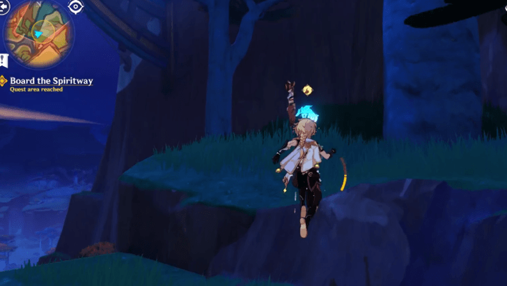 Genshin - Use Saurian Abilities to Head to the Next Location