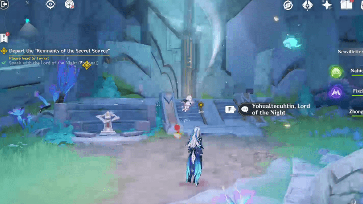 Genshin - Beneath the Secret Source 11 - Speak with the Lord of the Night