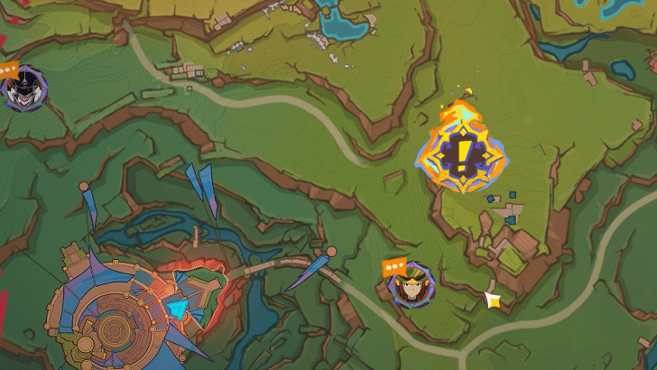 Genshin Impact - The Surging Darkness - Hotspot - Outdoor Rescue