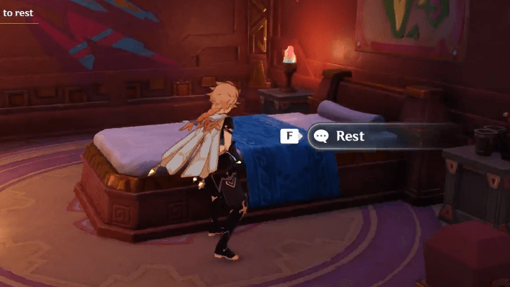 Genshin - Return to Your Room and Rest.png