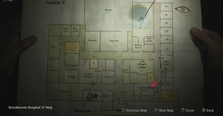 "At least she was there" map loc