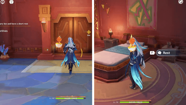 Genshin - Watch the Setting Sun - 6 Take a Short Rest