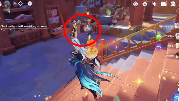 Genshin - Watch the Setting Sun - 7 Check out the situation