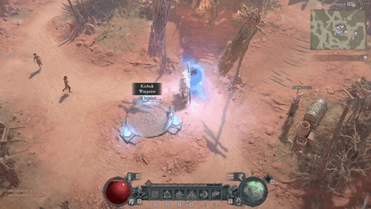 Diablo 4 Kichuk Waypoint