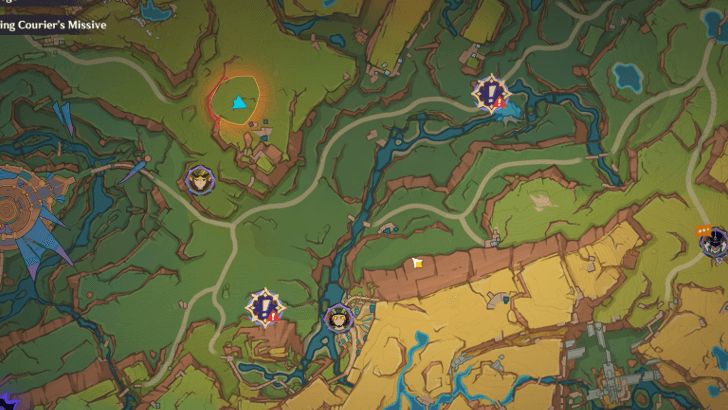 Genshin Impact - The Surging Darkness - Check the Map and Select a Hotspot to Reinforce