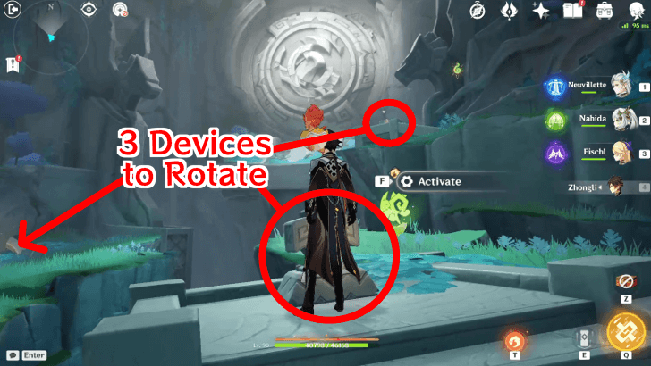 Genshin - Beneath the Secret Source - Rotate Devices
