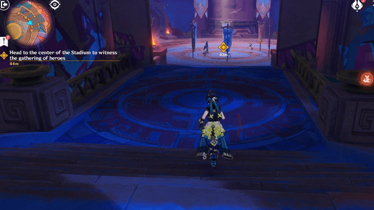 Genshin - Head to the Center of the Stadium