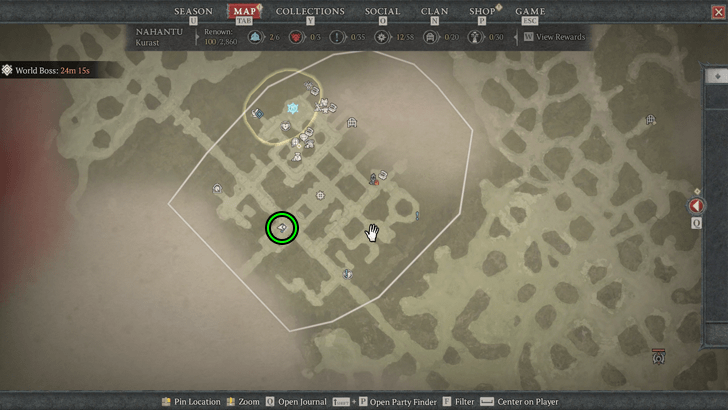 Etsehon Map Location