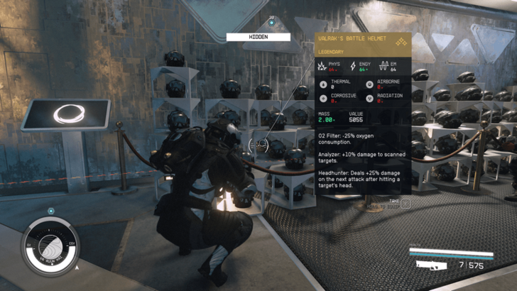 Starfield Valraks Battle Helmet Location