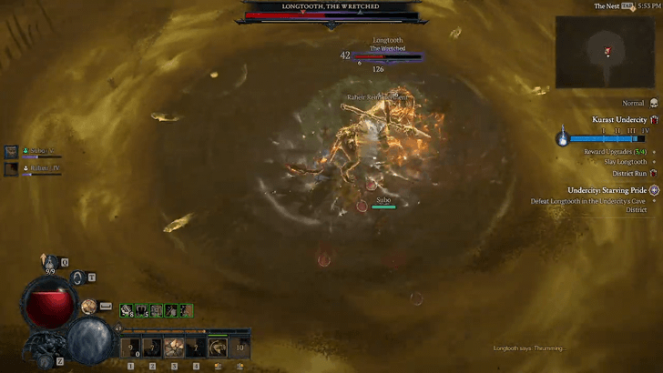 Longtooth, the Wretched