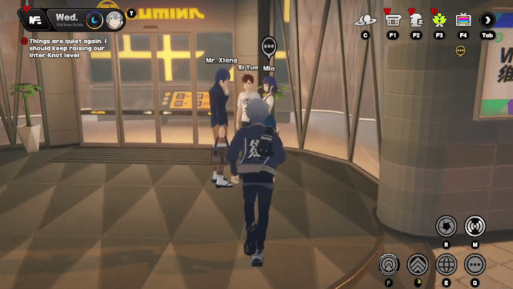 Lumina Galleria Entrance Evening