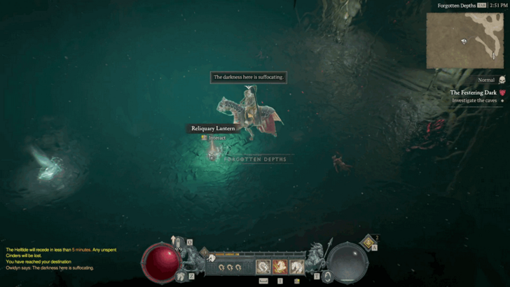 Diablo 4 Invesitage the Caves
