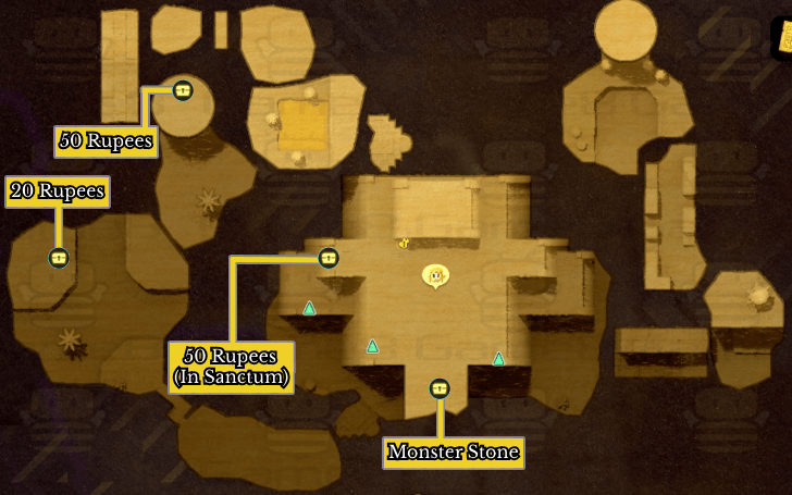 Stilled Gerudo Sanctum Full Map