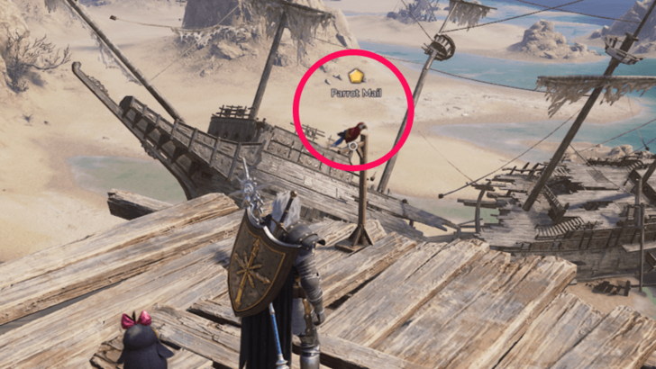 Throne and Liberty Shore Watcher Parrot Mail