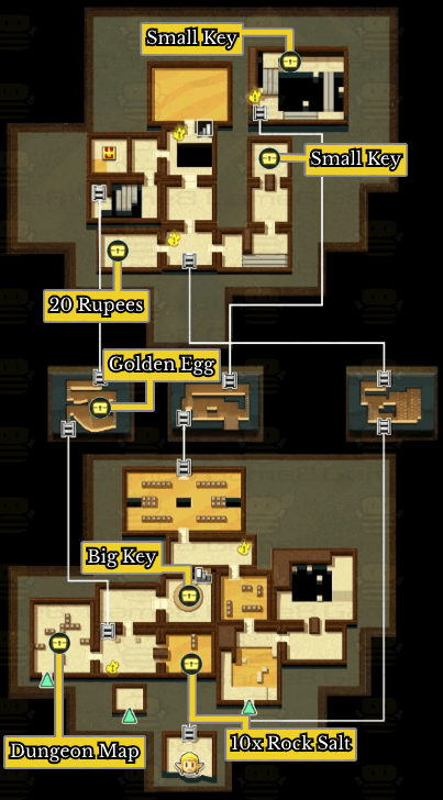 Gerudo Sanctum Full Map