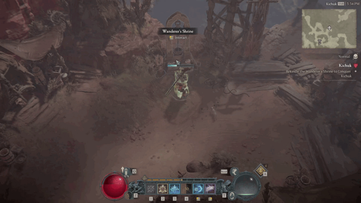 Diablo 4 Rekindle the Wanderer