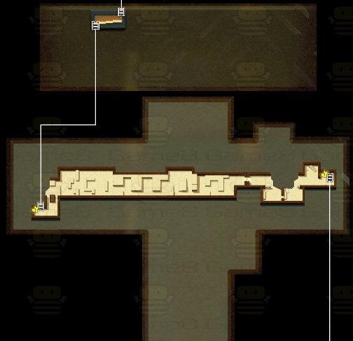 Hyrule Castle B1 Top Map