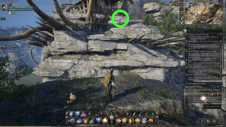 Jump and Grapple onto the Piton